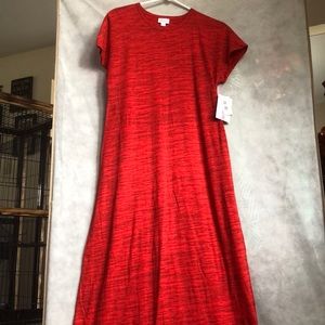 Long LulaRoe Maria Dress - Small. NWT